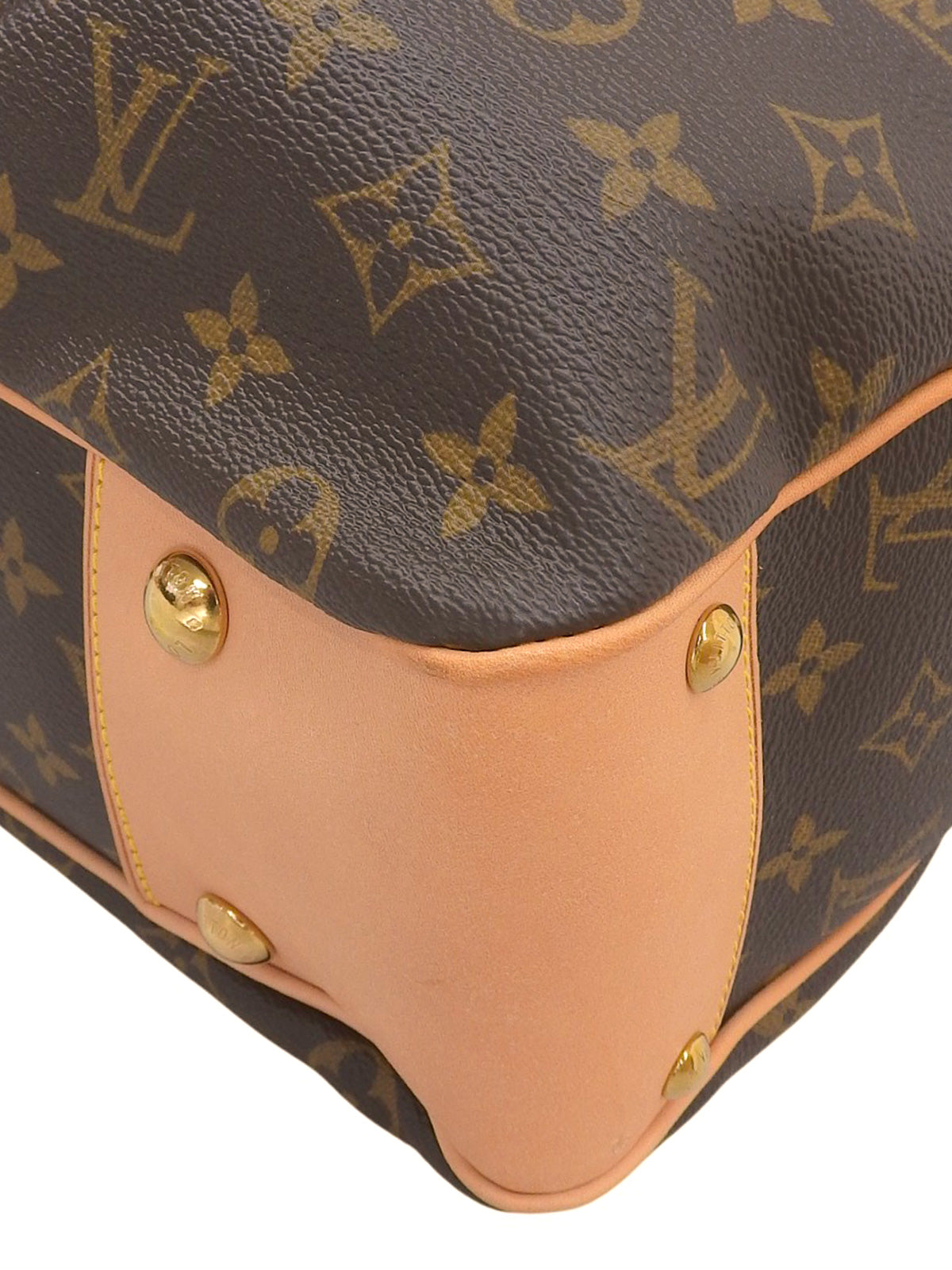 2009年帆布Monogram Boeche MM棕色