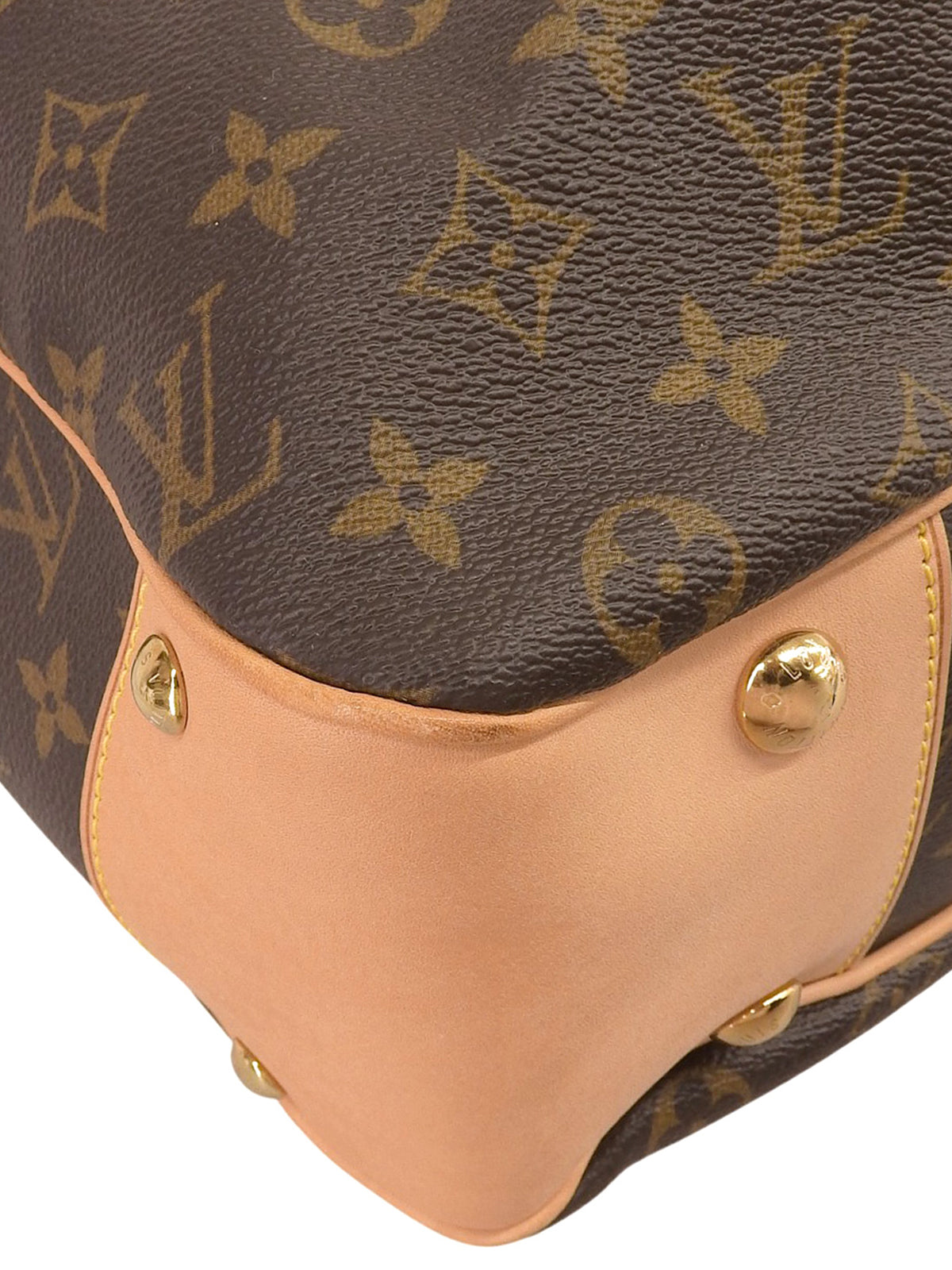 2009年帆布Monogram Boeche MM棕色