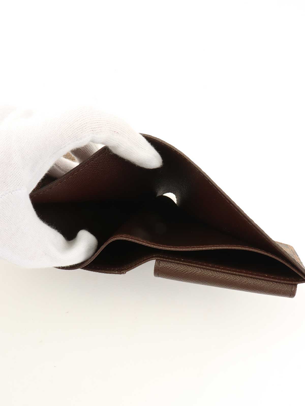 2005 Damier Portefeuille Marco Canvas Brown