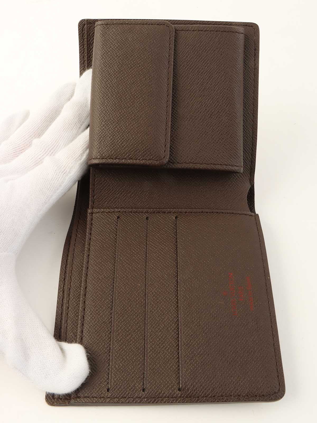 2005 Damier Portefeuille Marco Canvas Brown