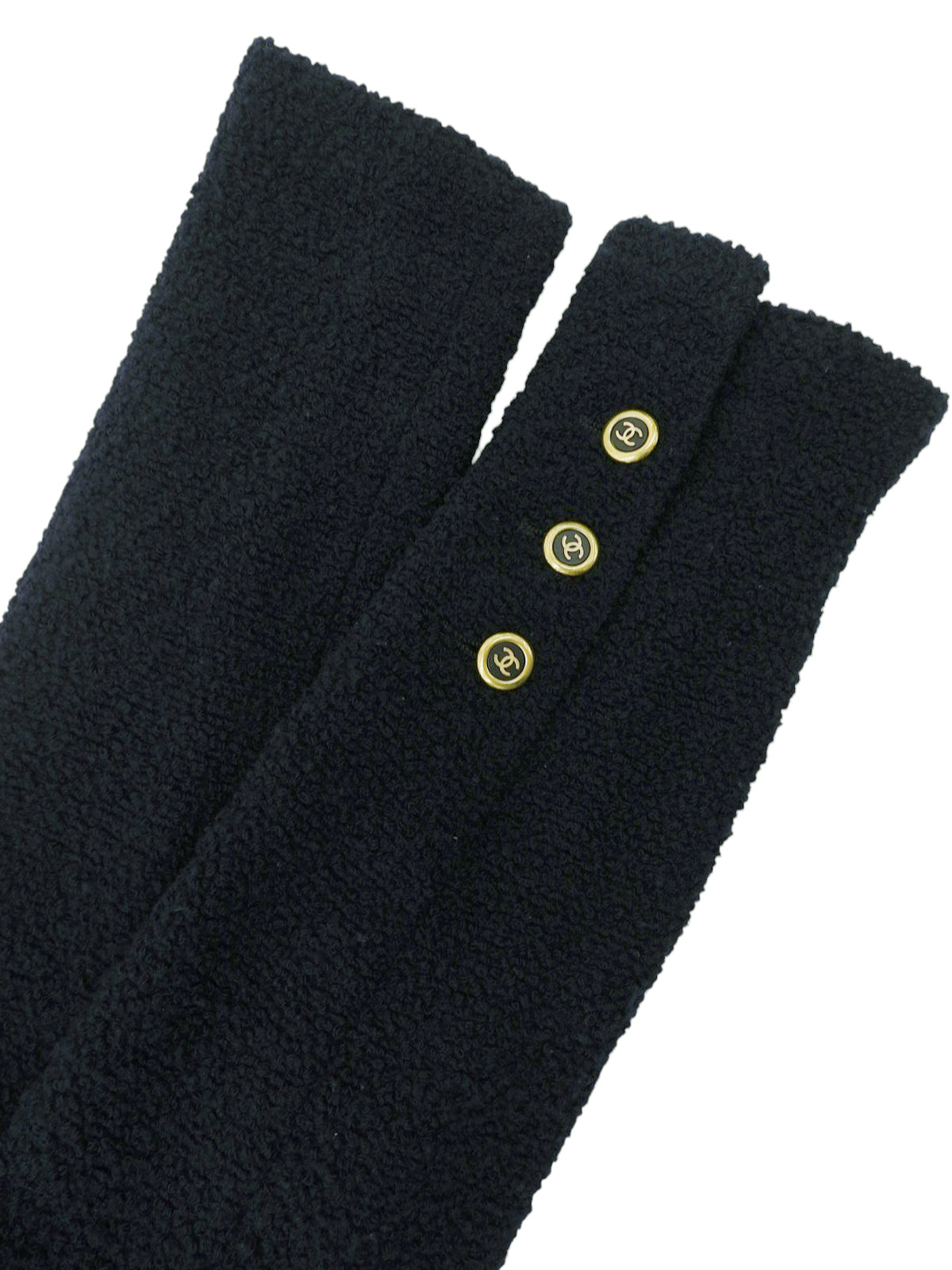 ウールCCマークボタンジャケット ネイビー