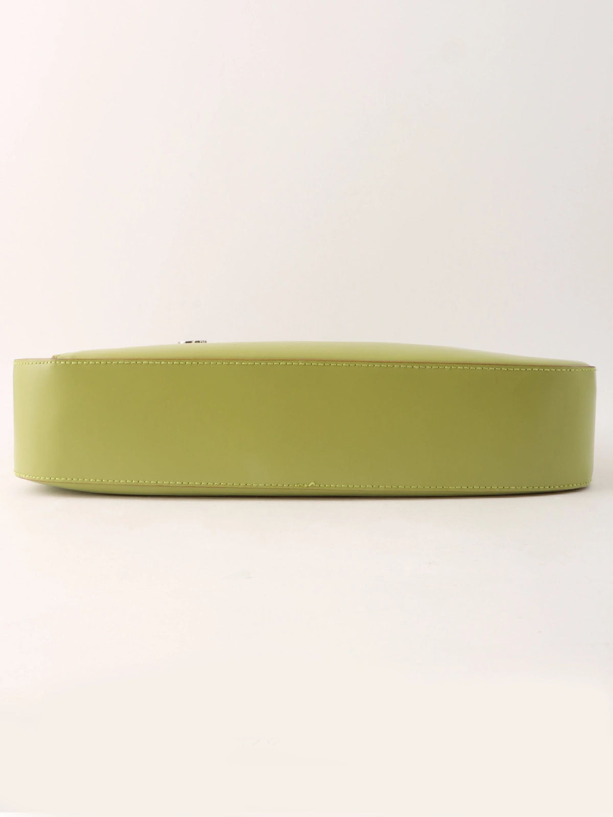 Gancini Plate One-Shoulder Bag Light Green