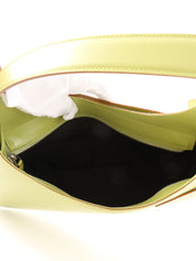 Gancini Plate One-Shoulder Bag Light Green
