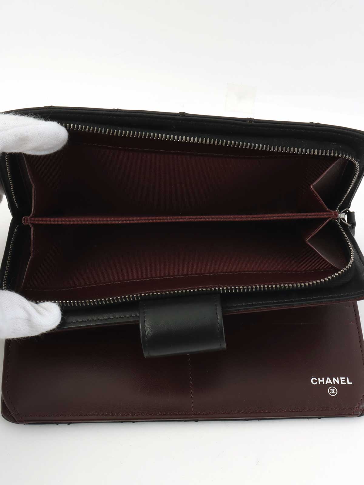 2012年頃製 マトラッセステッチ2.55 ロングウォレット ブラック