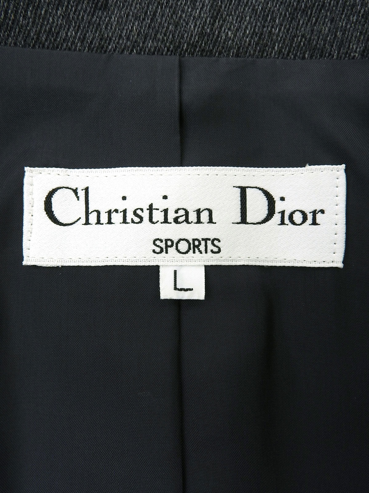 Logo Button Jacket Gray