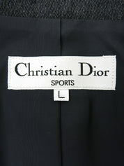 Logo Button Jacket Gray