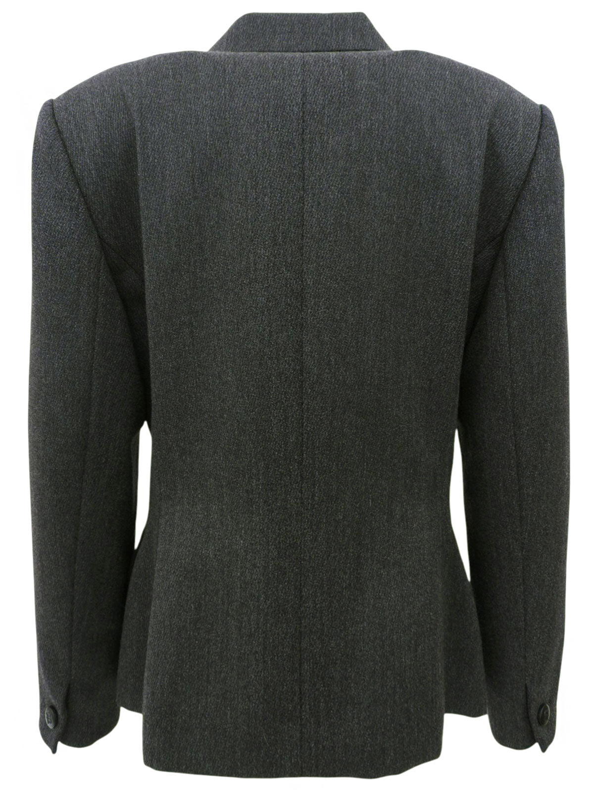 Logo Button Jacket Gray