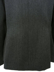 Logo Button Jacket Gray