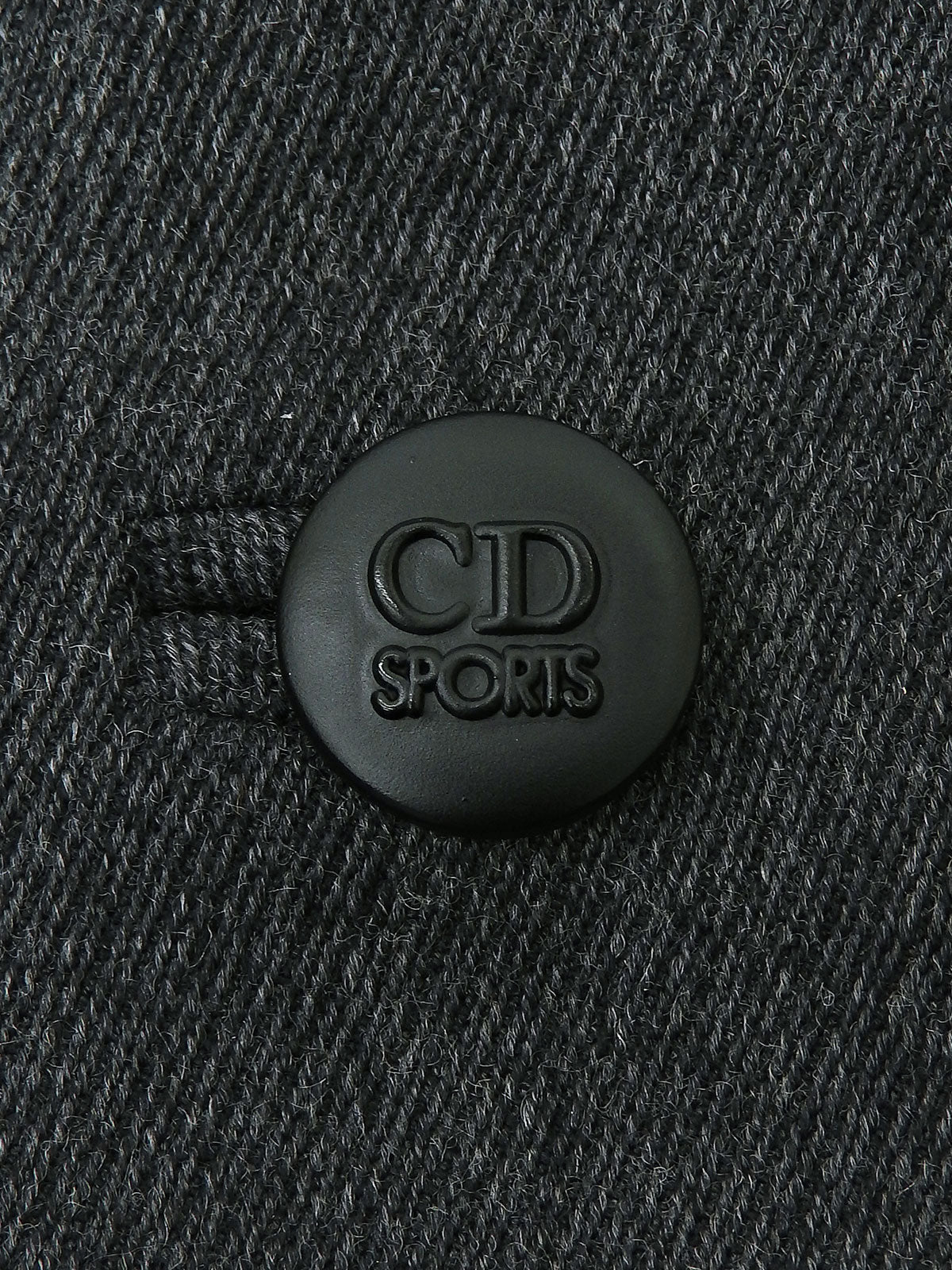 Logo Button Jacket Gray
