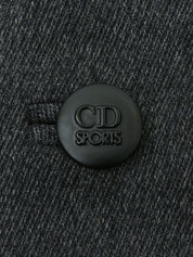 Logo Button Jacket Gray