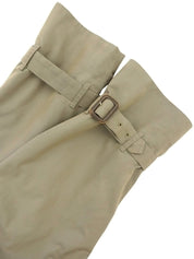 ノバチェックライニングトレンチコート カーキ