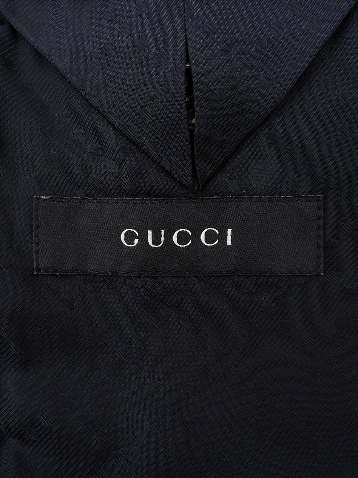 Corduroy Logo Button Jacket in Black
