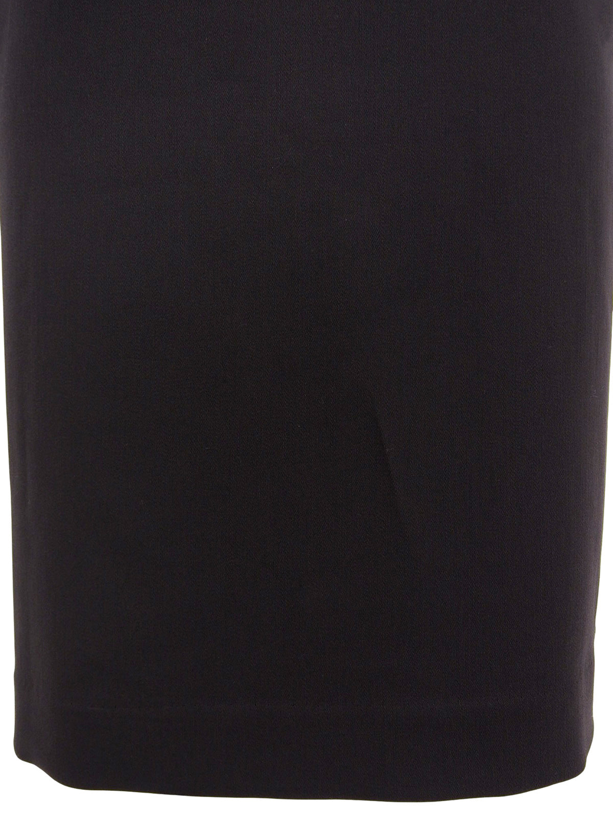 Wool Tight Skirt #34 Dark Brown