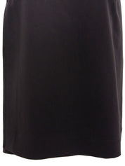 ウールタイトスカート　ダークブラウン