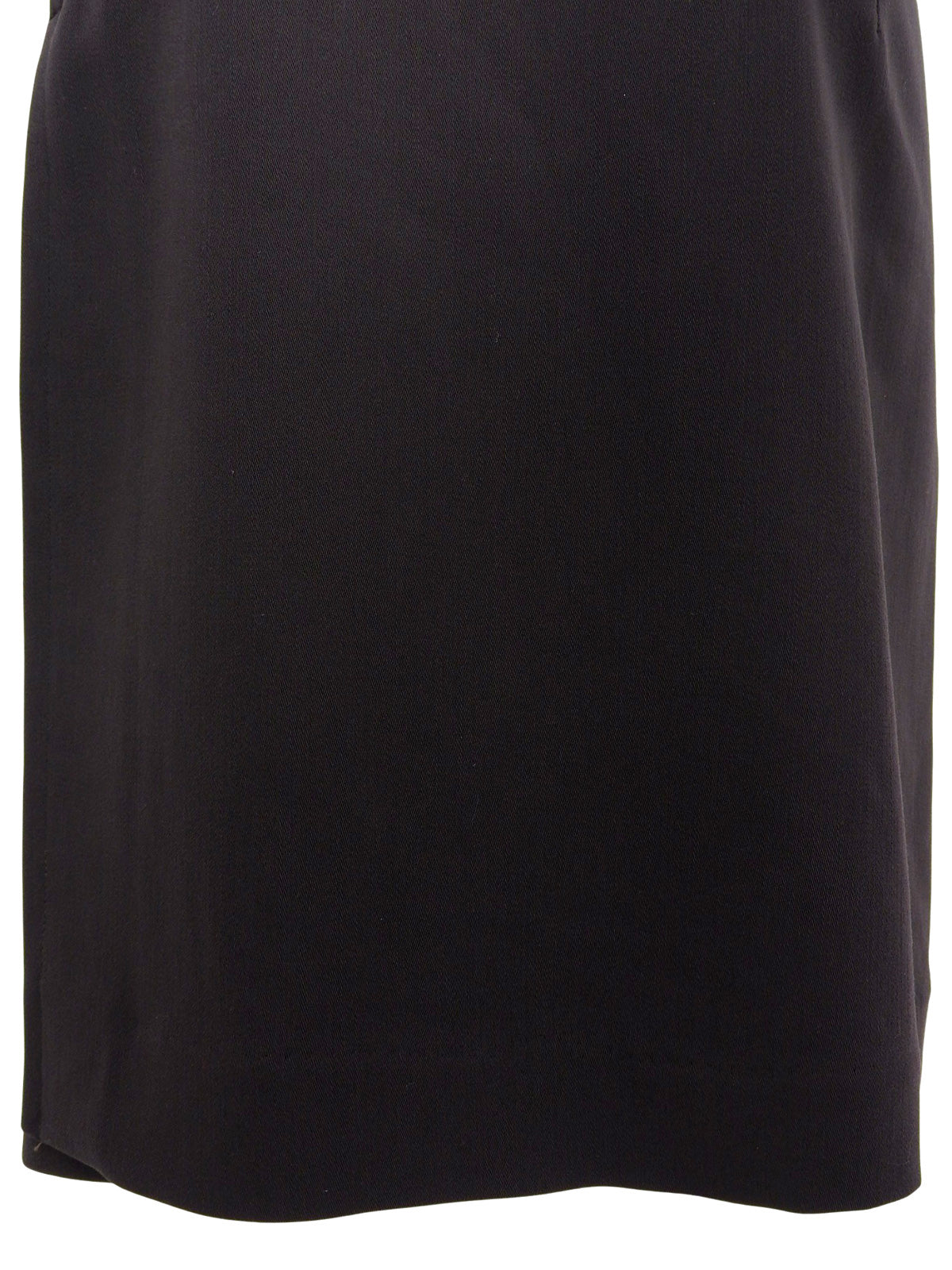 Wool Tight Skirt #34 Dark Brown