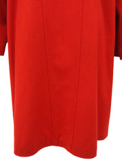 1994年製 カシミアCCマークボタンダブルブレストコート レッド