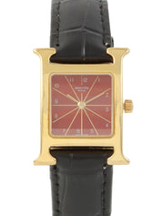 H Watch Gold/Black/Red