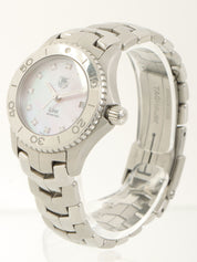 11Pダイヤモンドリンクウォッチ シルバー/ピンクシェル