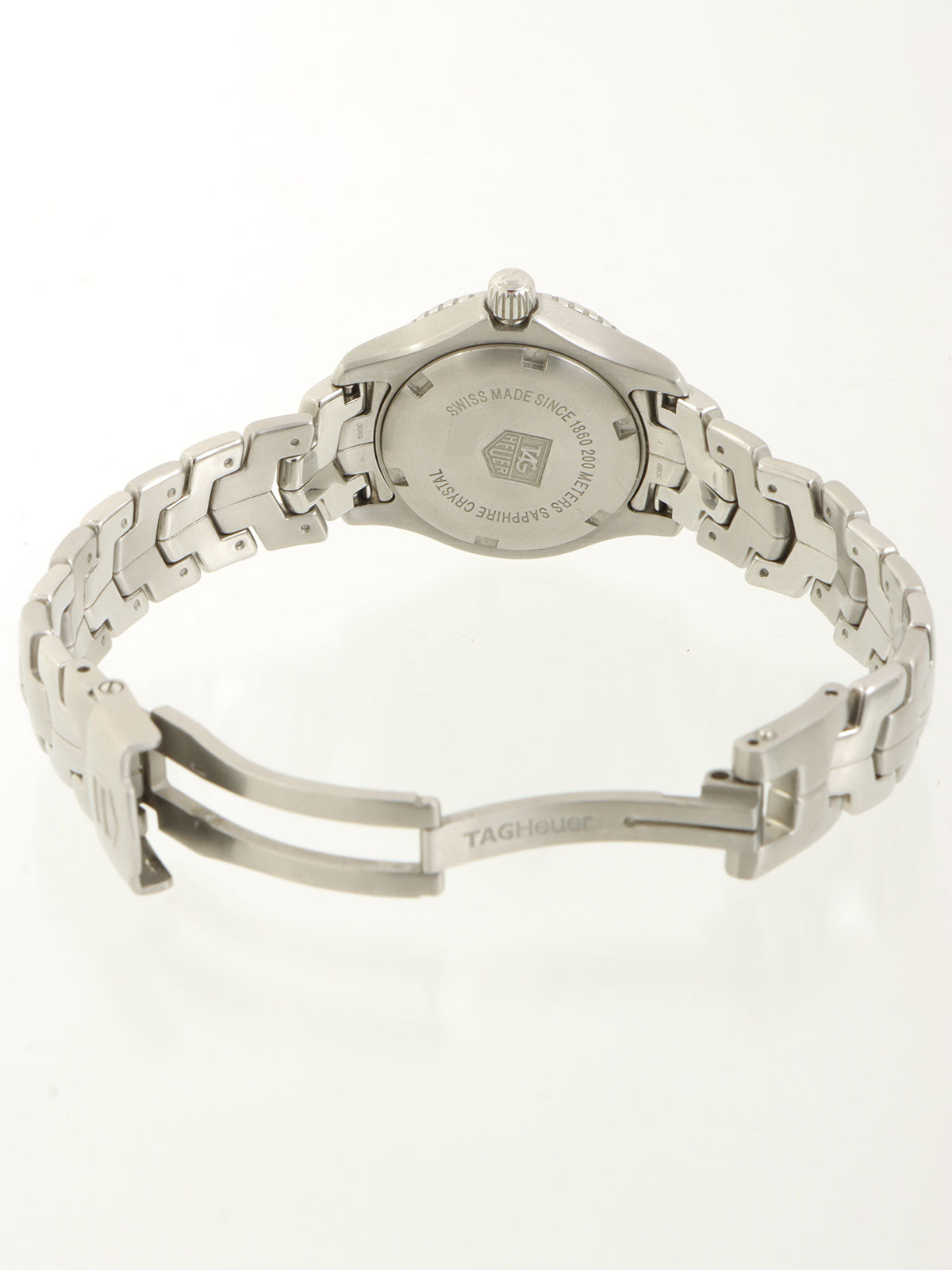 11Pダイヤモンドリンクウォッチ シルバー/ピンクシェル