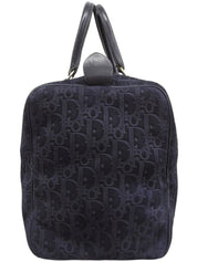 トロッターパターンミニボストンバッグ　ネイビー