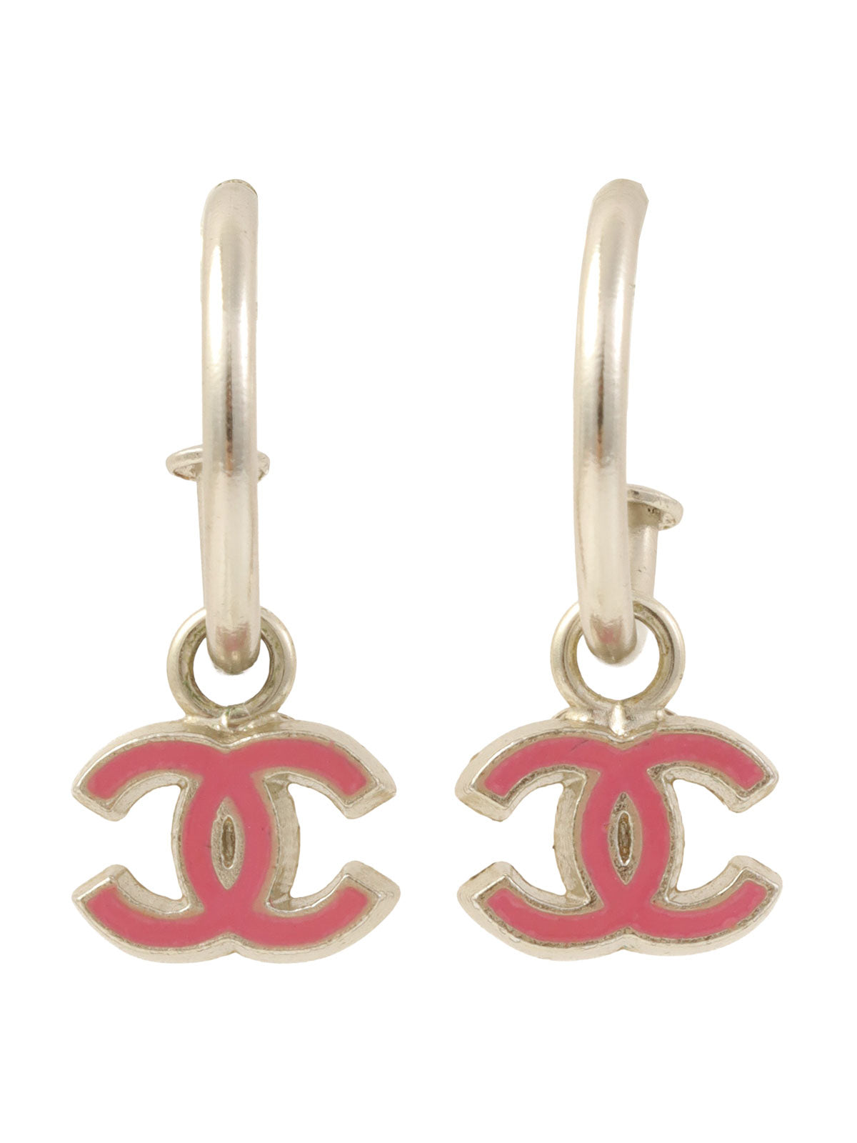 2004年製 フープCCマークスウィングピアス シルバー/ピンク