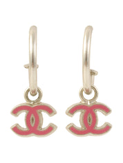 2004年製 フープCCマークスウィングピアス シルバー/ピンク