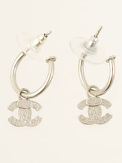 2004年製 フープCCマークスウィングピアス シルバー/ピンク