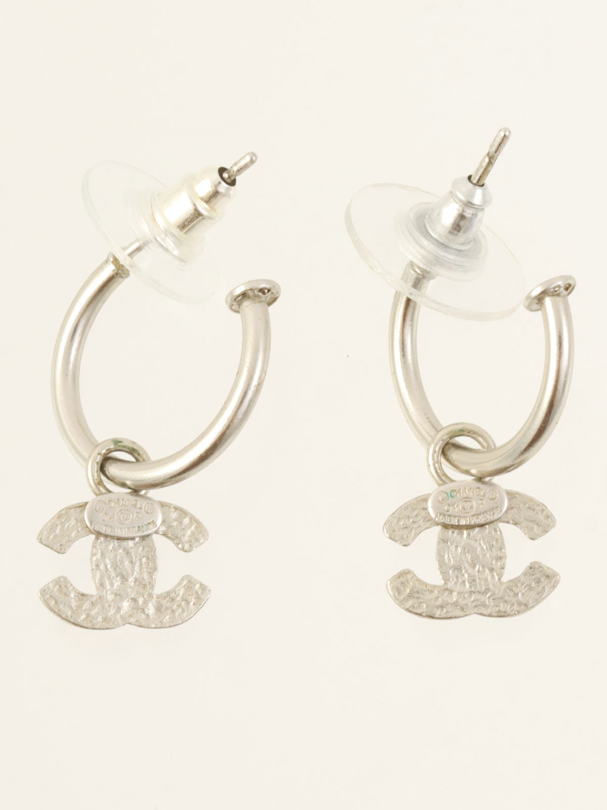2004年製 フープCCマークスウィングピアス シルバー/ピンク