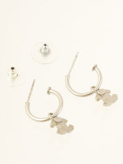 2004年製 フープCCマークスウィングピアス シルバー/ピンク