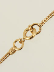 2004年製 ハートCCマークプレートネックレス ゴールド