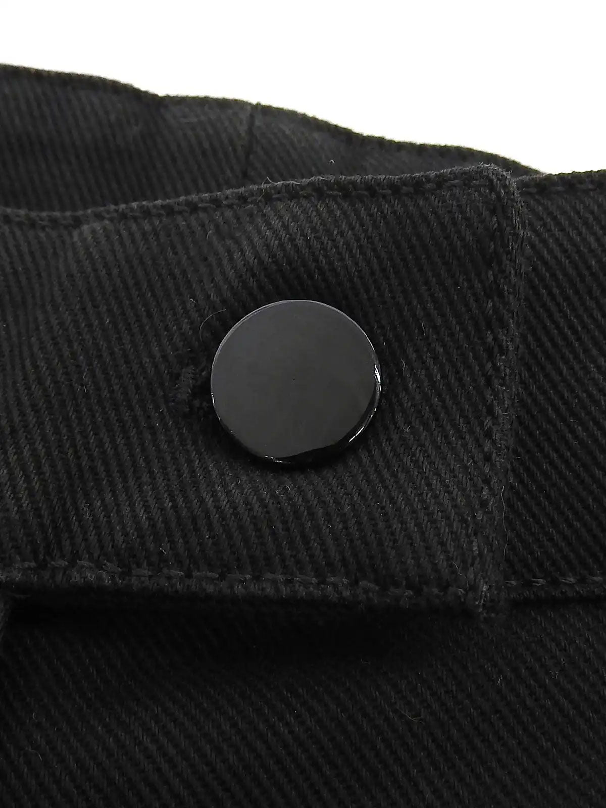 ローライズパンツ ブラック