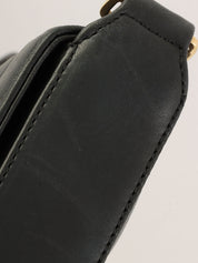 2000年頃製 チョコバーCCマークステッチショルダーバッグ ブラック