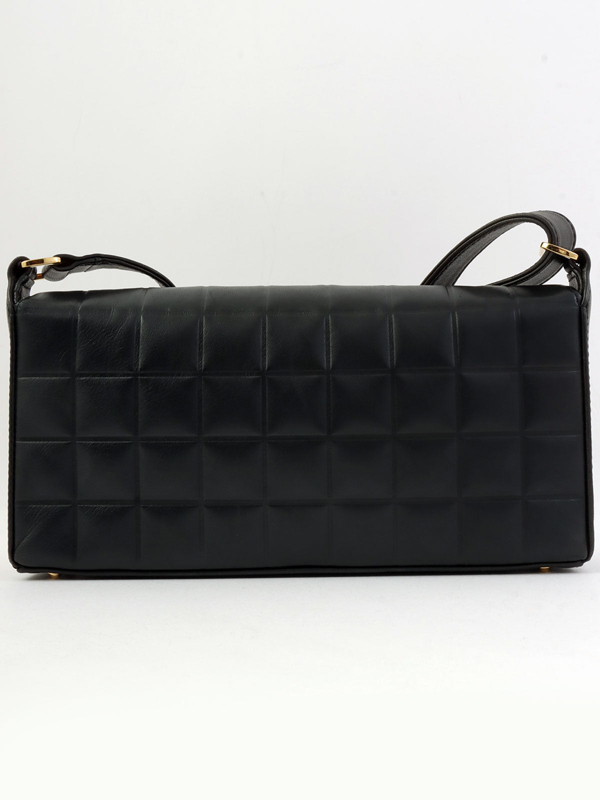 2000年頃製 チョコバーCCマークステッチショルダーバッグ ブラック