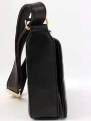 2000年頃製 チョコバーCCマークステッチショルダーバッグ ブラック