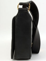 2000年頃製 チョコバーCCマークステッチショルダーバッグ ブラック