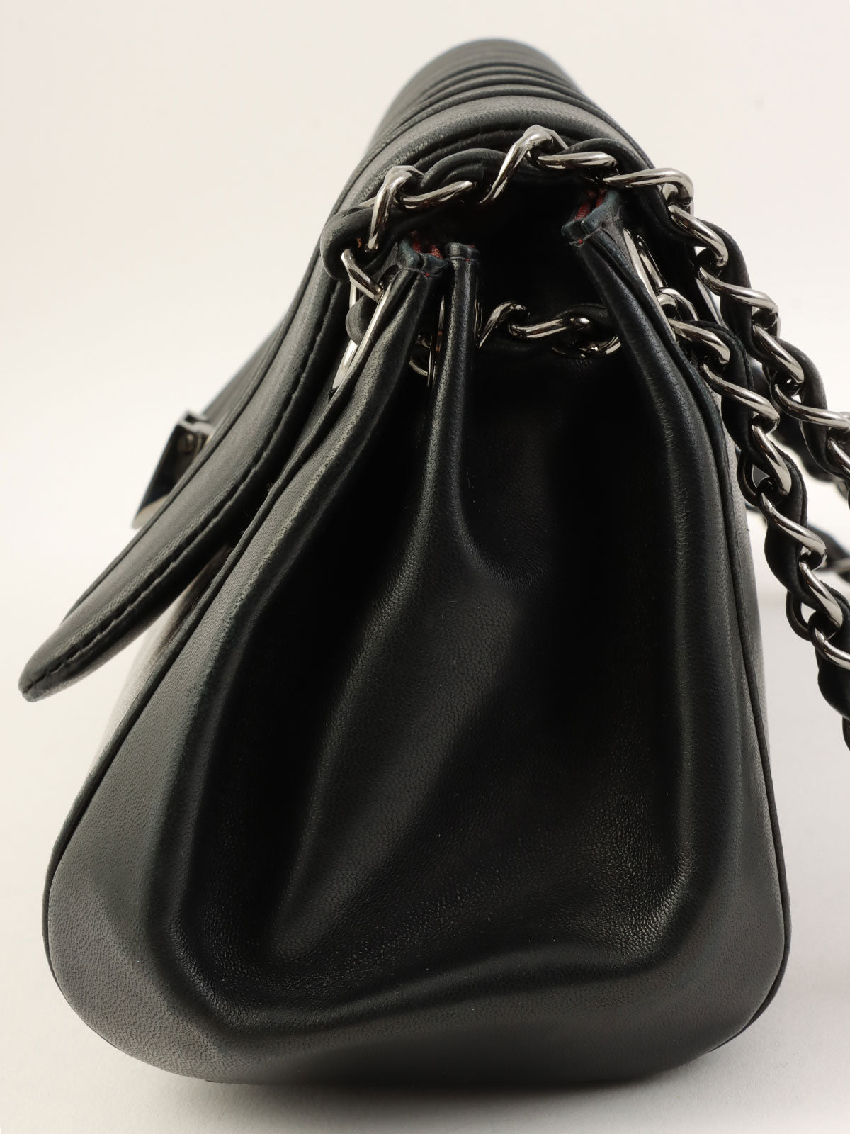 2001年頃製　マドモアゼルステッチワンショルダーバッグ　ブラック