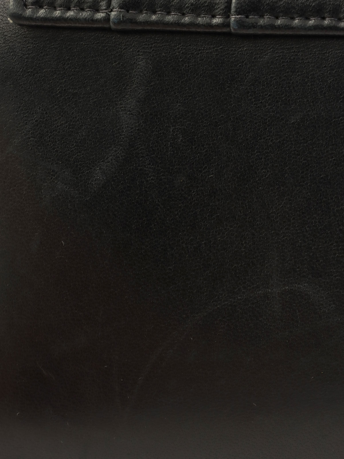 Mademoiselle Stitch 单肩包，黑色，约 2001 年