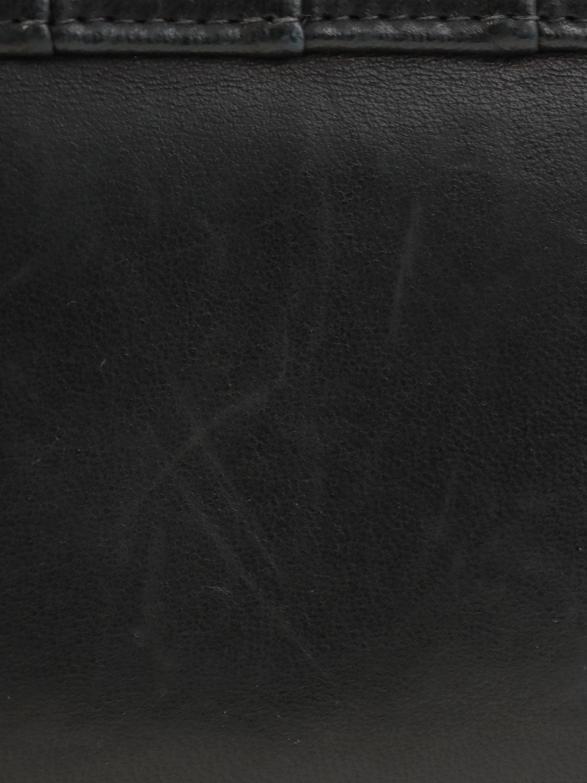 2001年頃製　マドモアゼルステッチワンショルダーバッグ　ブラック