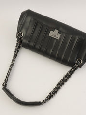 2001年頃製　マドモアゼルステッチワンショルダーバッグ　ブラック