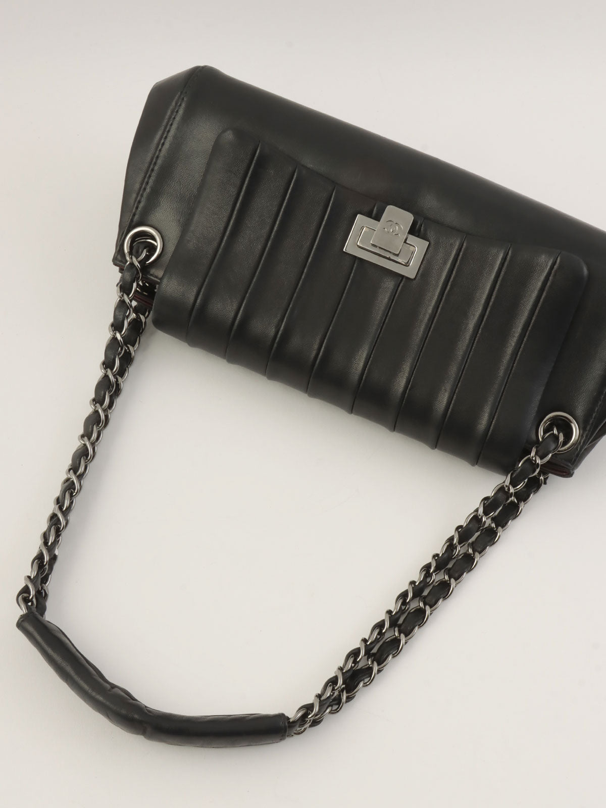 Mademoiselle Stitch 单肩包，黑色，约 2001 年