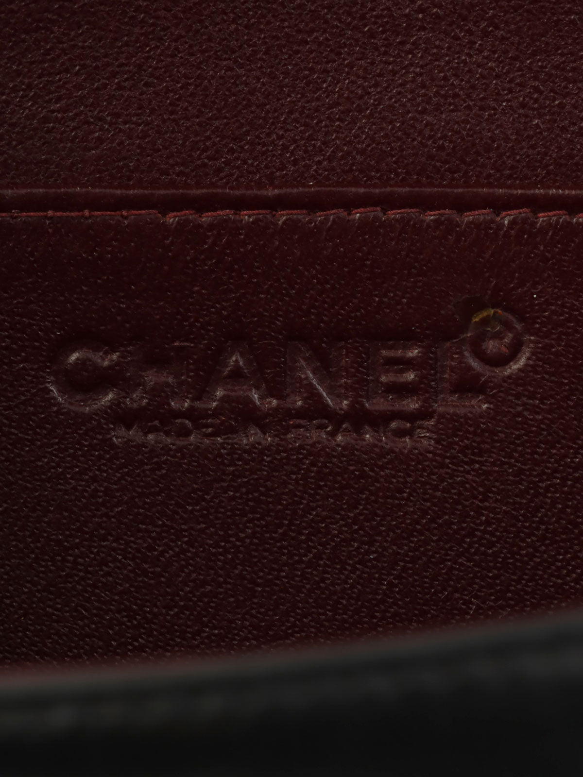 Mademoiselle Stitch 单肩包，黑色，约 2001 年