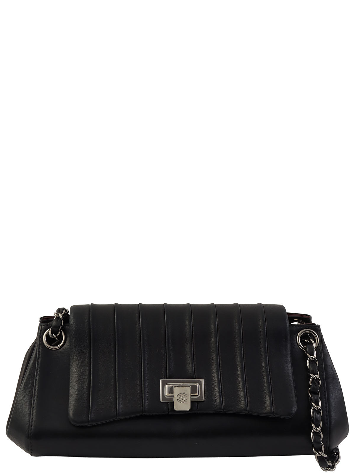 2001年頃製　マドモアゼルステッチワンショルダーバッグ　ブラック