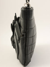 2005年頃製 チョコバーカメリアCCマークチェーンバッグミニ ブラック