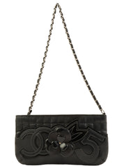 2005年頃製 チョコバーカメリアCCマークチェーンバッグミニ ブラック