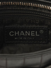 2005年頃製 チョコバーカメリアCCマークチェーンバッグミニ ブラック