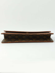 1990 Canvas Monogram Pochette Dame Brown