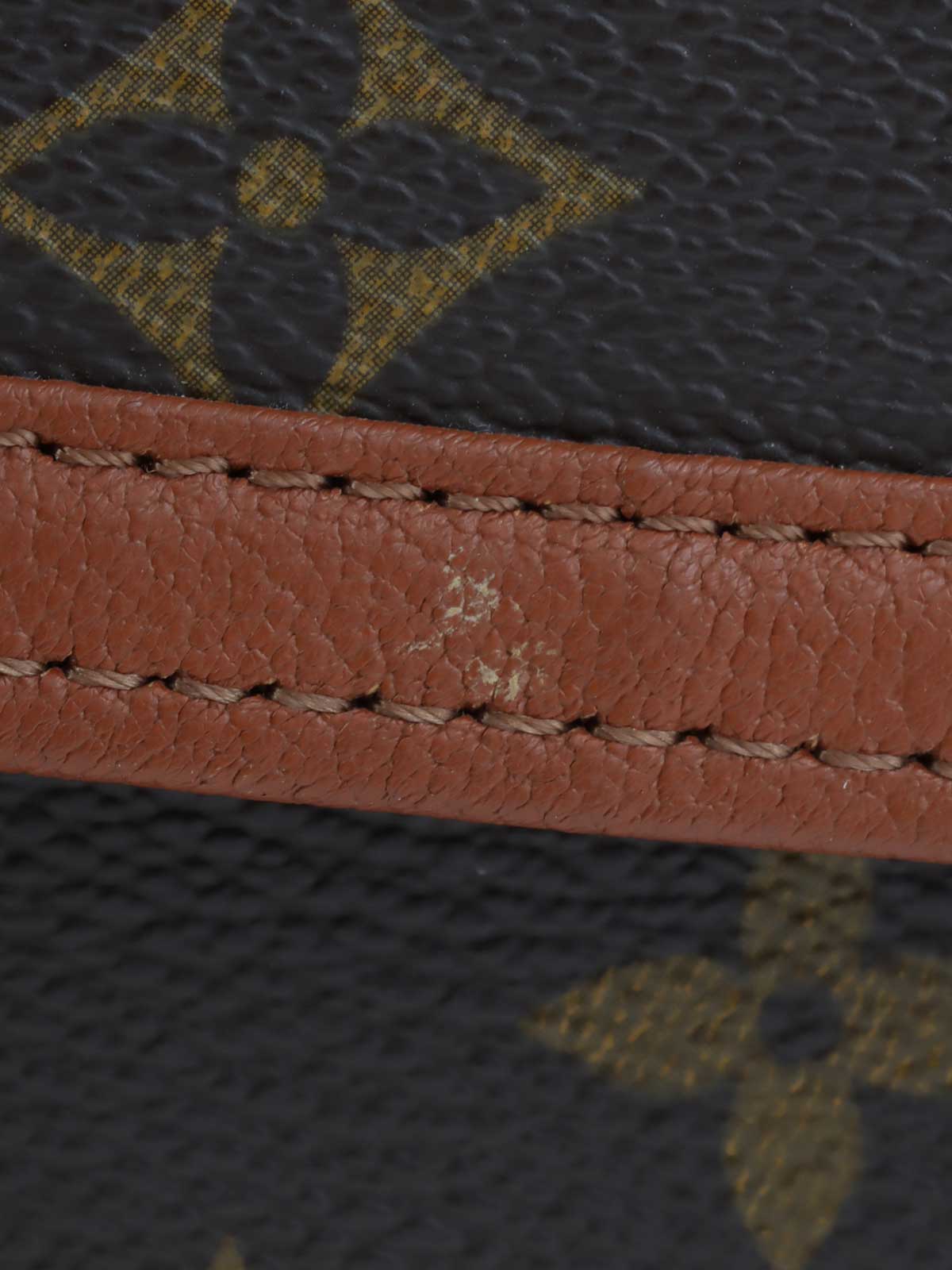 1990 Canvas Monogram Pochette Dame Brown