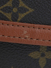 1990 Canvas Monogram Pochette Dame Brown