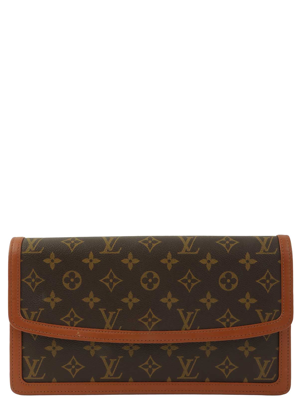 1990 Canvas Monogram Pochette Dame Brown