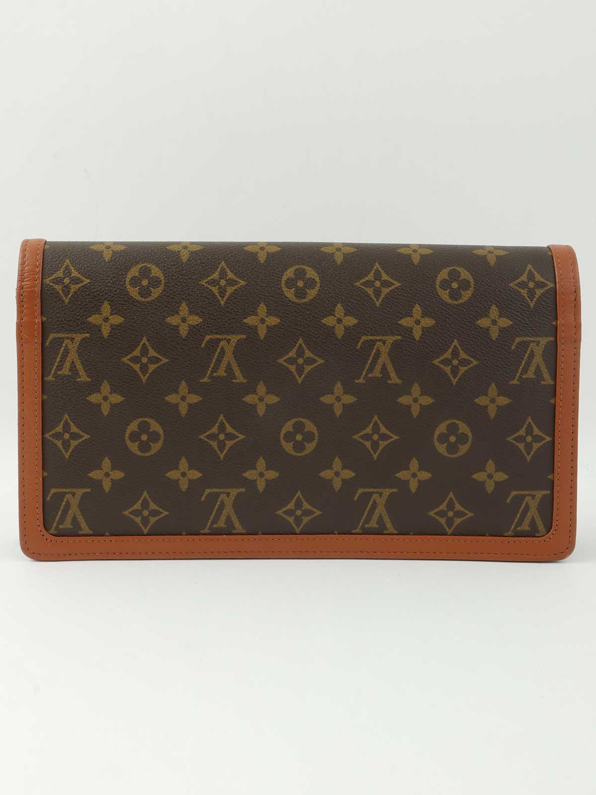 1990 Canvas Monogram Pochette Dame Brown